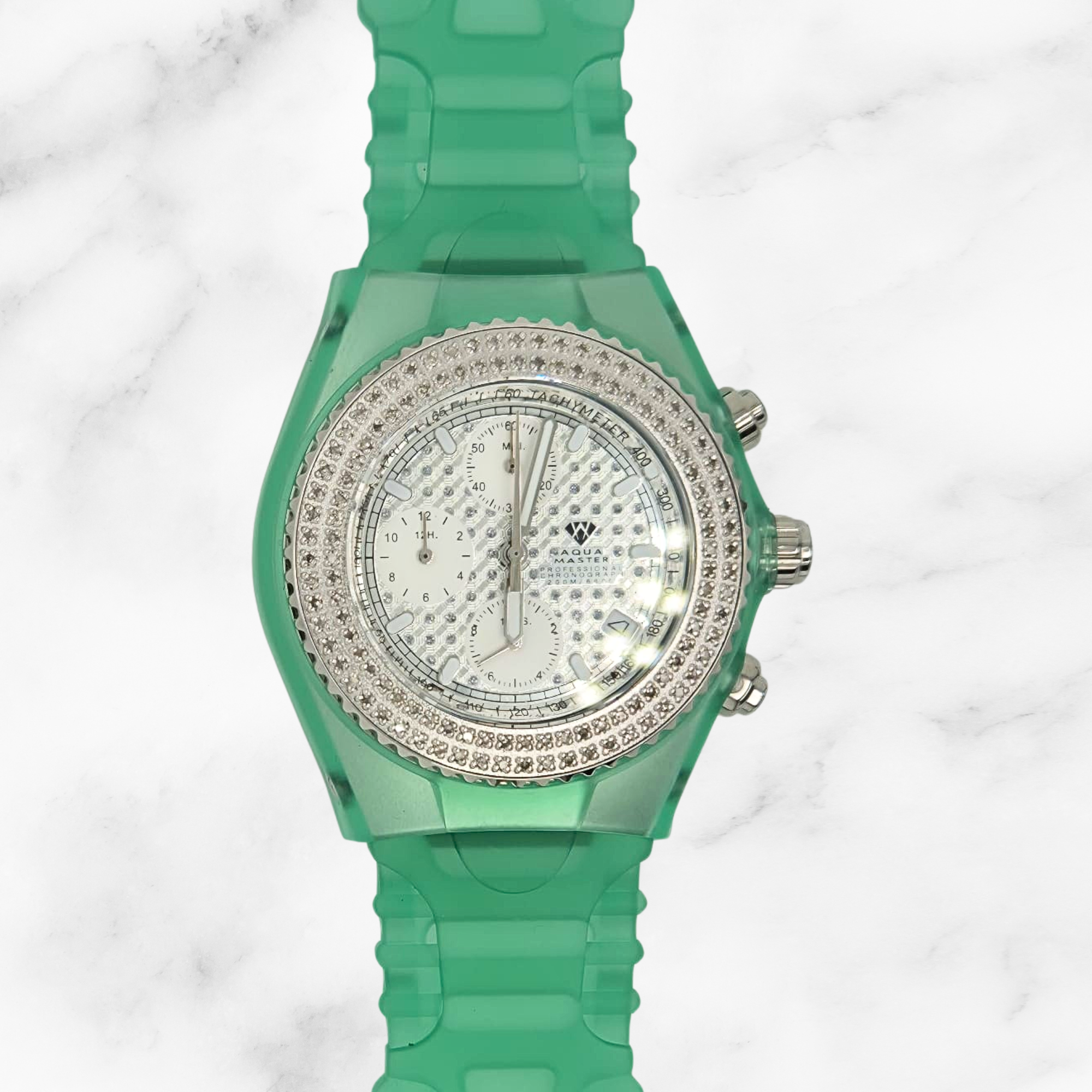 Aqua Master Sport 1ct Diamond Watch