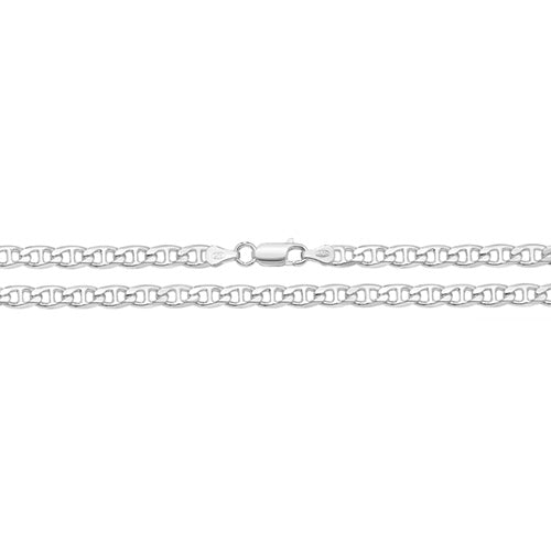 Sterling Silver Anchor Bracelet - G1014