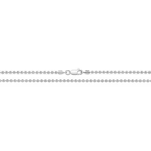 Sterling Silver Bead Chain - G1054