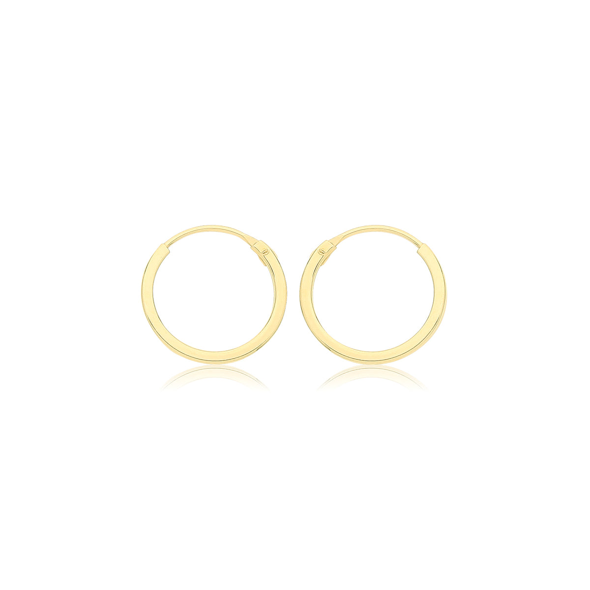 9ct Gold Sleepers - ES157