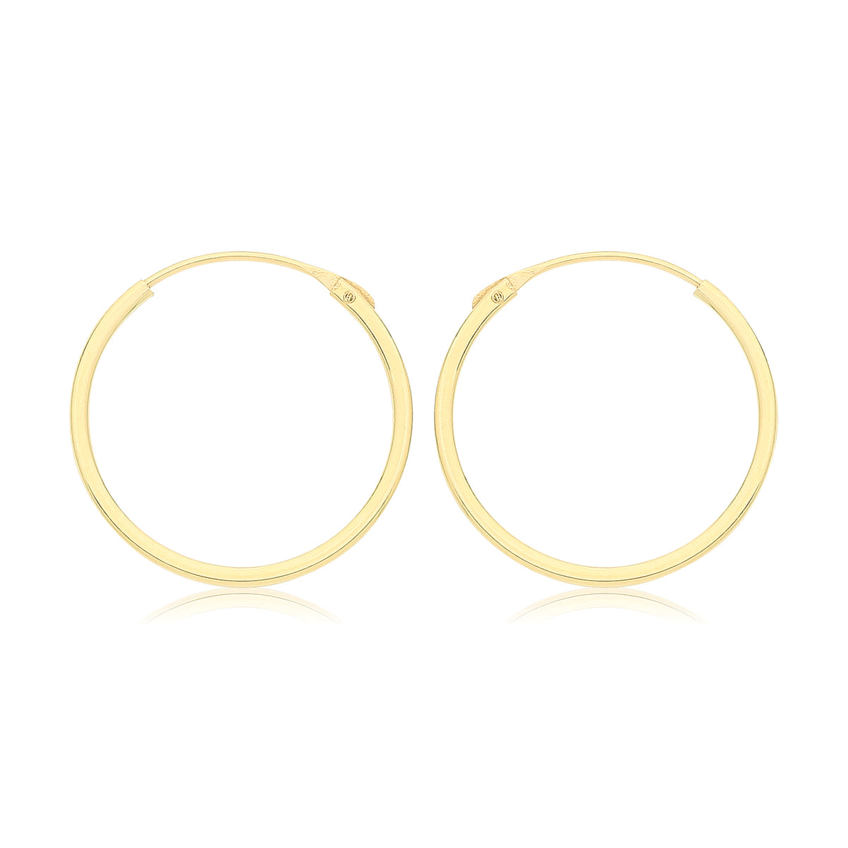9ct Gold Sleepers - ES157