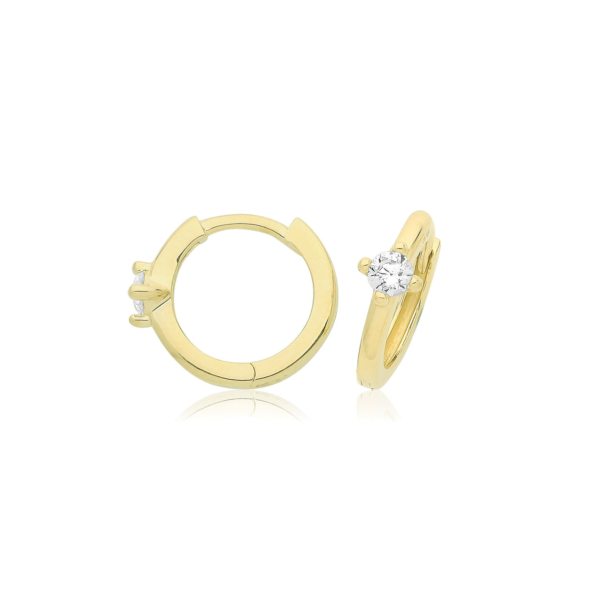 9ct Gold Clicker Hoops - ES1703