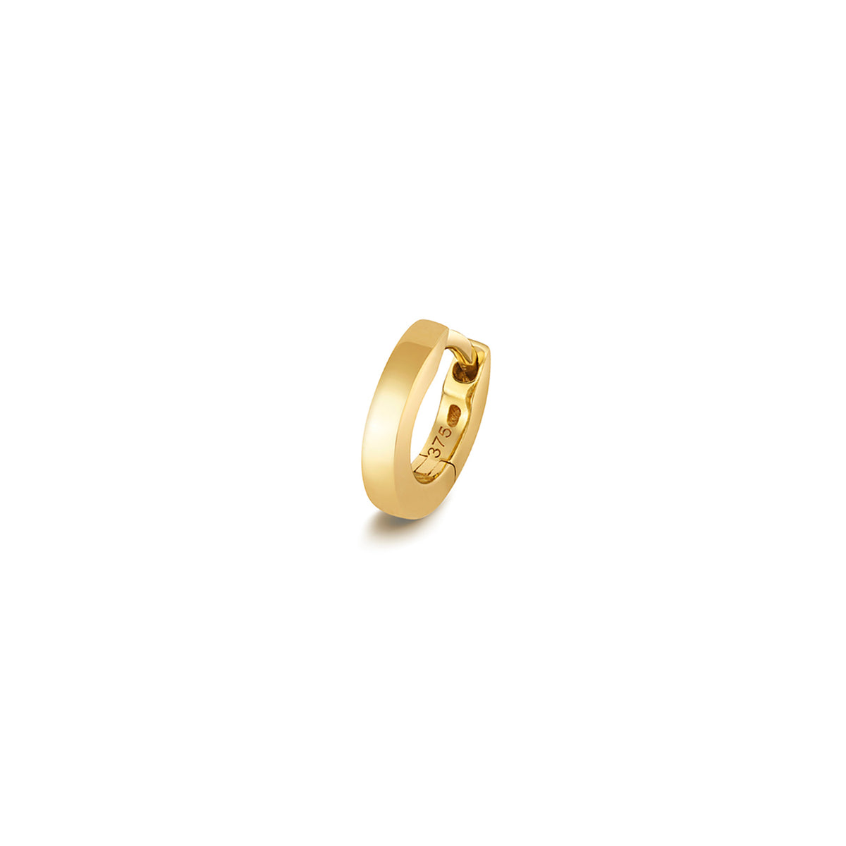 9ct Gold Square Tube Cartilage Hoop - ES2005