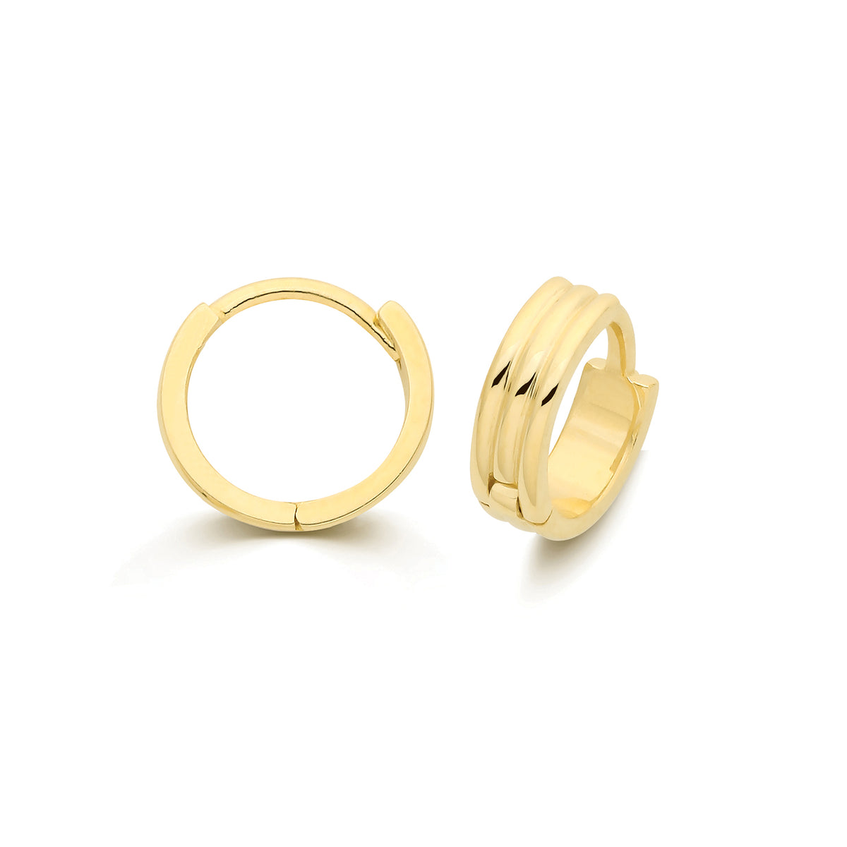 9ct Yellow Gold Huggies - ES2115
