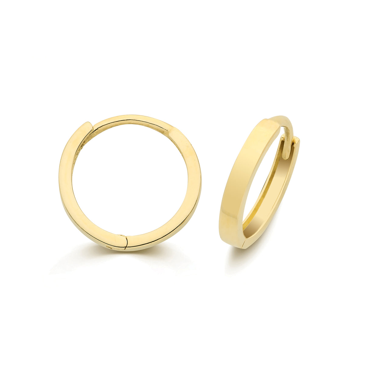 9ct Yellow Gold Huggies - ES2151