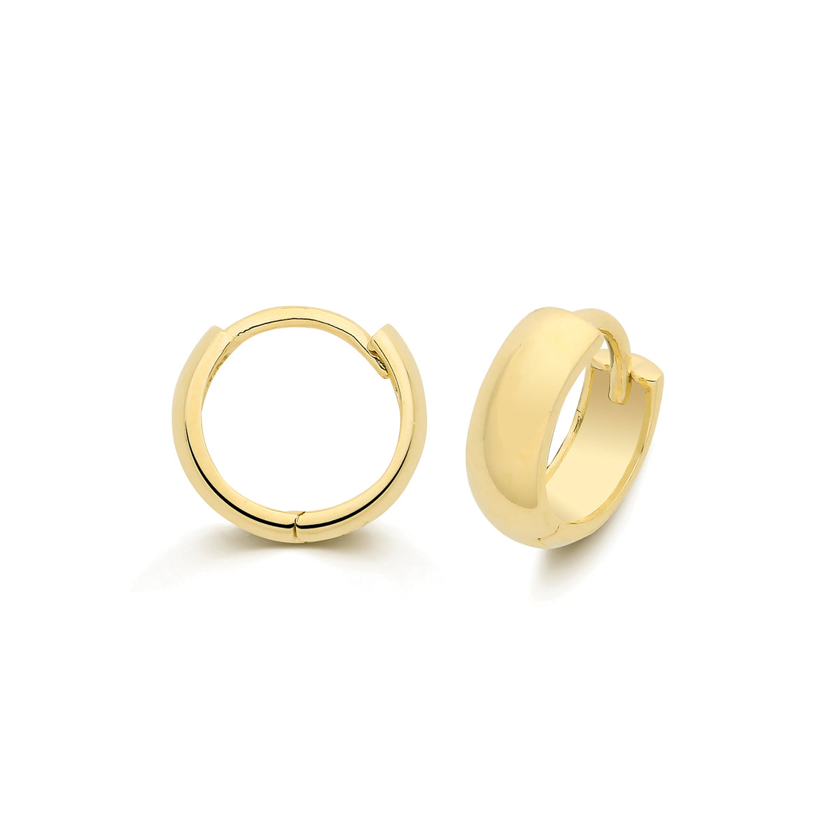 9ct Yellow Gold Huggies - ES2155
