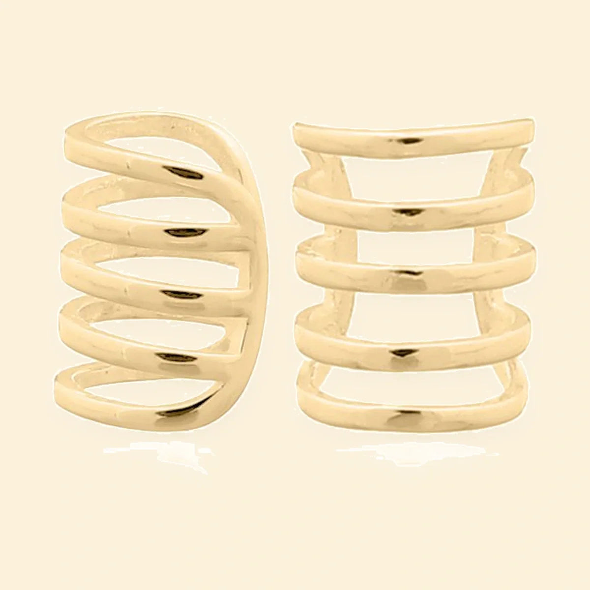 Gold Plated Sterling Silver Ear Cuff – AEC003-GP