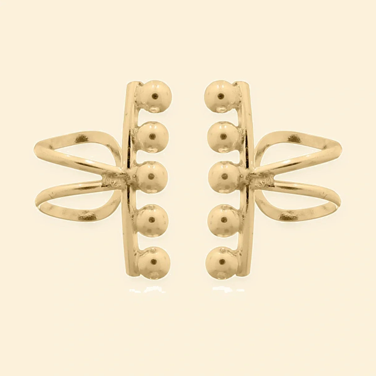 Gold Plated Sterling Silver Ear Cuff – AEC005-GP