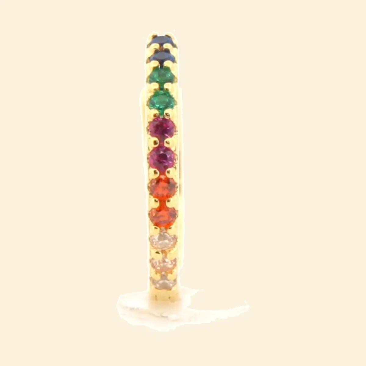 Gold Plated Sterling Silver CZ Set Earrings – AER157