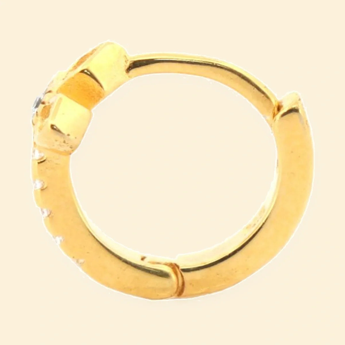 Gold Plated Sterling Silver CZ Set Earrings – AER158