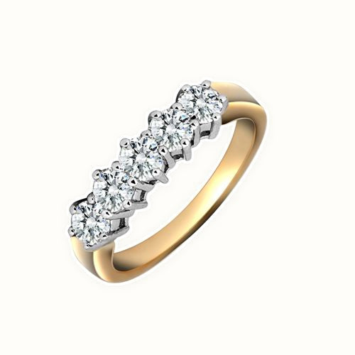 18ct Natural Diamond Ring