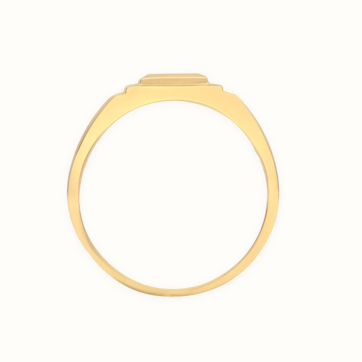 9ct Yellow Gold Gents Natural Diamond Ring