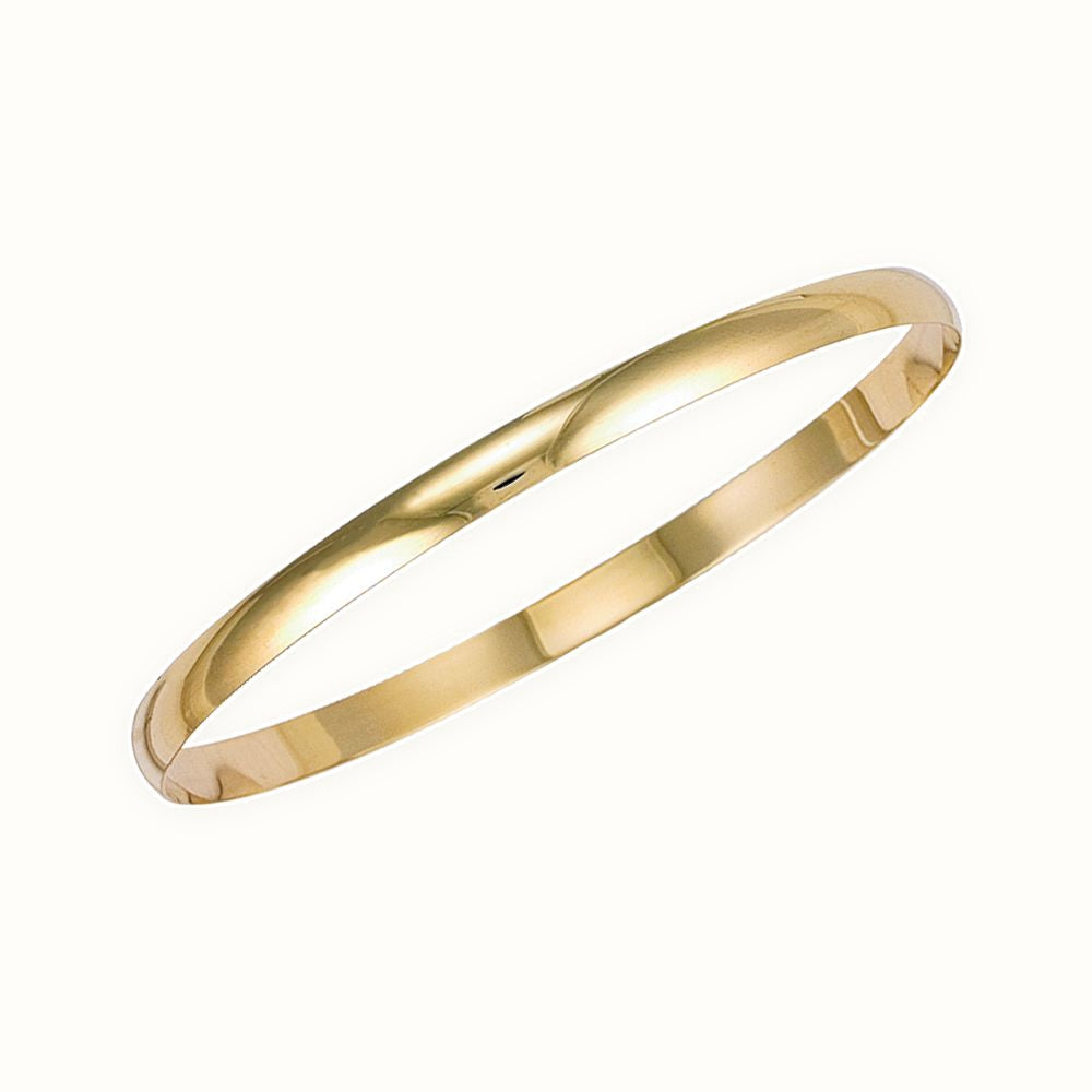 9ct Yellow Gold Slave Bangle