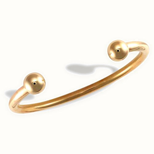 9ct Yellow Gold Torque Bangle
