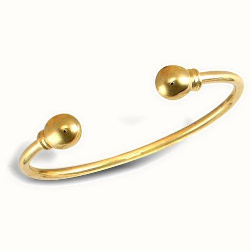9ct Yellow Gold Torque Bangle