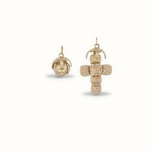 9ct Yellow Gold Masonic Ball