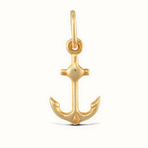 9ct Yellow Gold Anchor Charm
