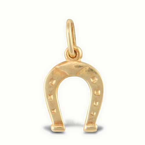 9ct Yellow Gold Horseshoe Charm