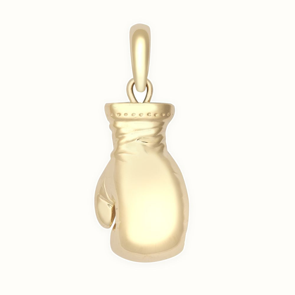 9ct Yellow Gold Boxing Glove Pendant
