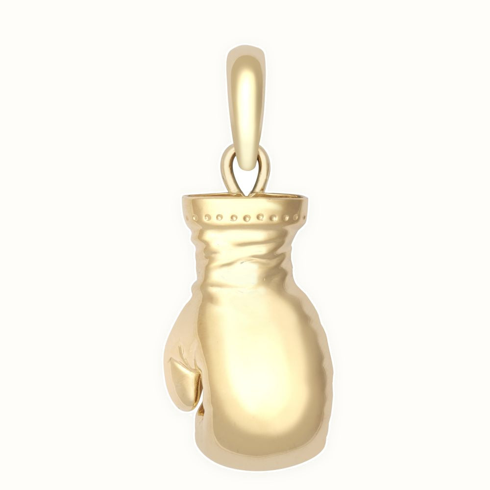 9ct Yellow Gold Boxing Glove Pendant