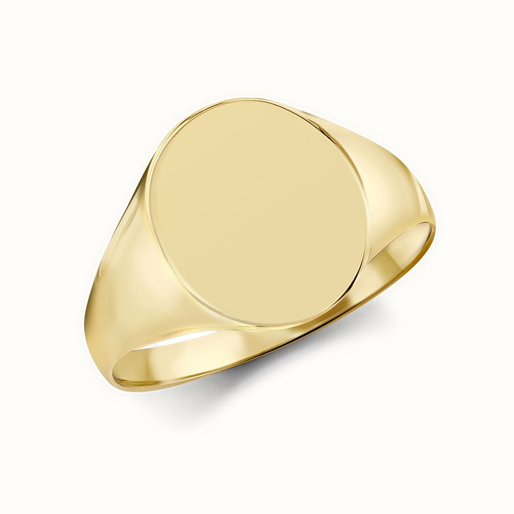 9ct Yellow Gold Signet Ring