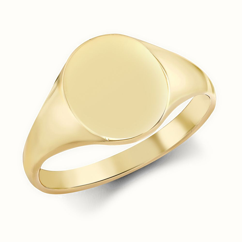 9ct Yellow Gold Signet Ring