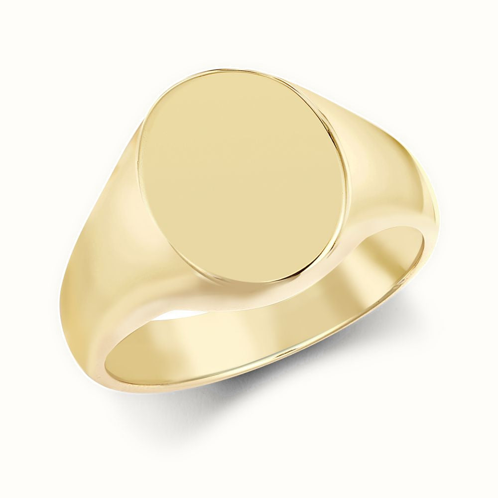 9ct Yellow Gold Signet Ring