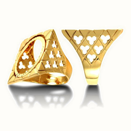 9ct Yellow Gold Sovereign Ring