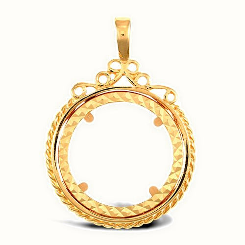 9ct Yellow Gold Sovereign Pendant