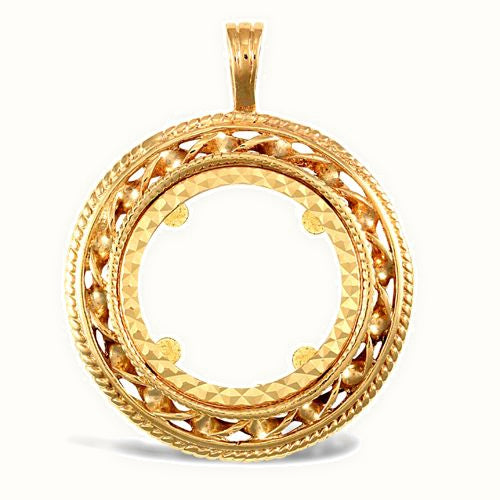 9ct Yellow Gold Sovereign Pendant