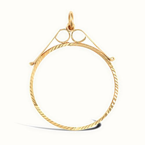 9ct Yellow Gold Sovereign Pendant