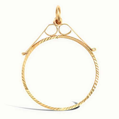 9ct Yellow Gold Sovereign Pendant