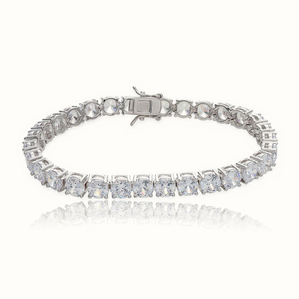 Sterling Silver CZ Set Tennis Bracelet 6.0mm – ABB209