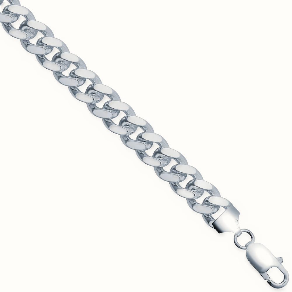 Sterling Silver Cuban 9.0mm Gauge Chain – ACN021E