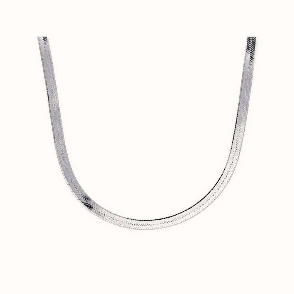 Sterling Silver 3mm Herringbone Chain – ACN046A