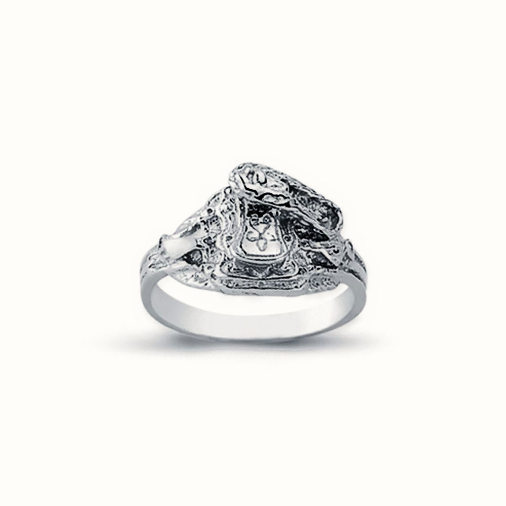 Sterling Silver Childs Saddle Ring – ARN088