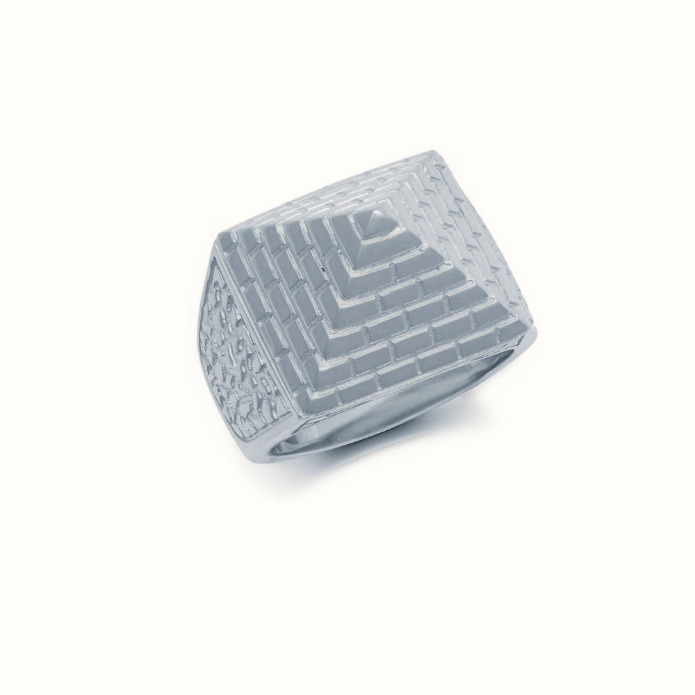 Sterling Silver Pyramid Ring 17.8mm – ARN132B