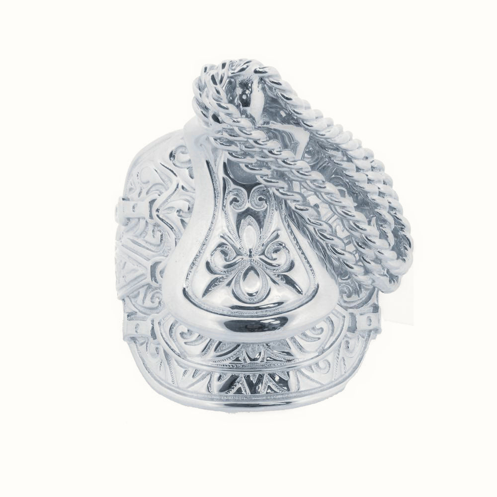Sterling Silver Saddle Ring – ARN159