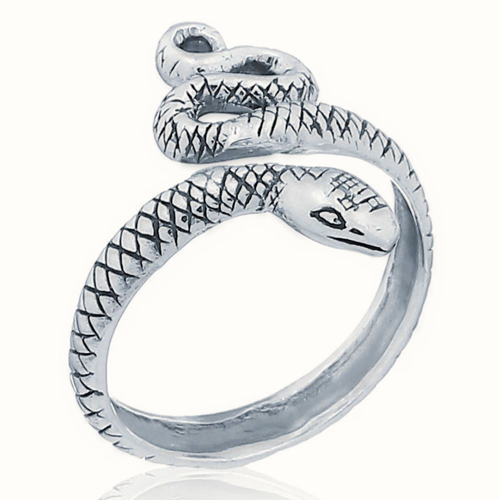 Sterling Silver Snake Toe Ring – ATR007