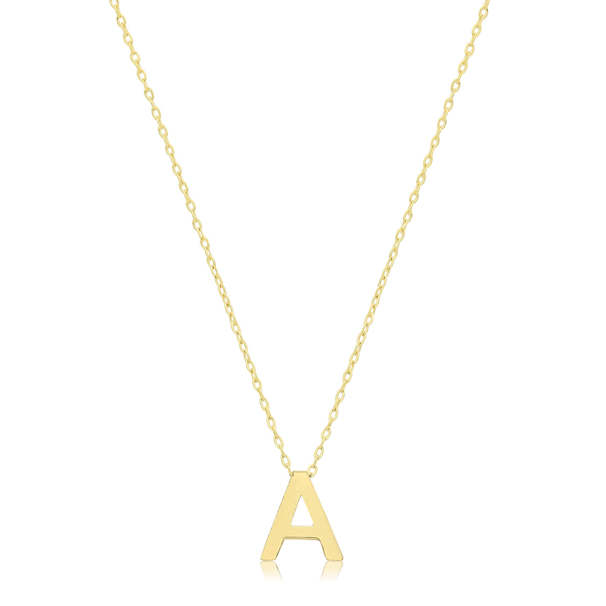 9ct Gold Initial Necklace - NK435