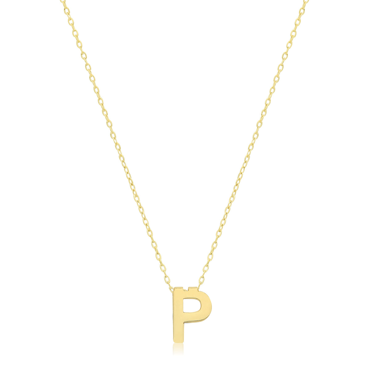 9ct Gold Initial Necklace - NK435