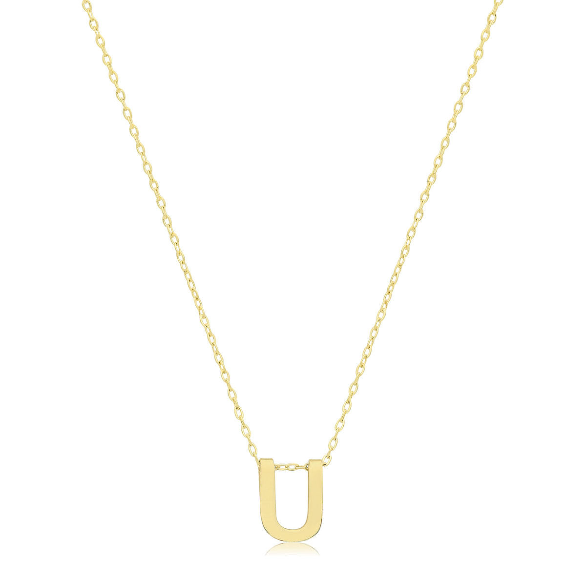 9ct Gold Initial Necklace - NK435