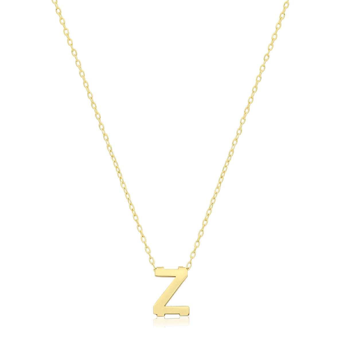 9ct Gold Initial Necklace - NK435