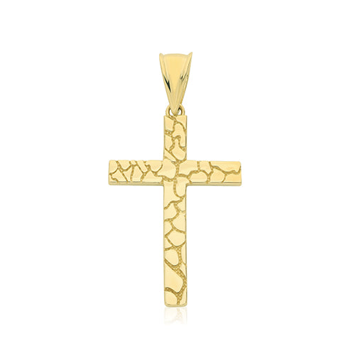 9ct Yellow Gold Cross - PN1384