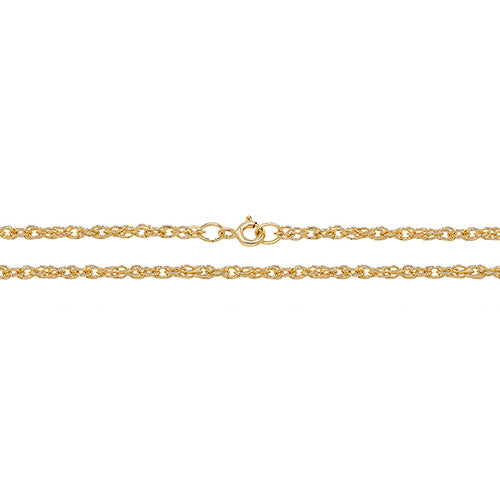9CT Gold Prince Of Wales Chain CH213