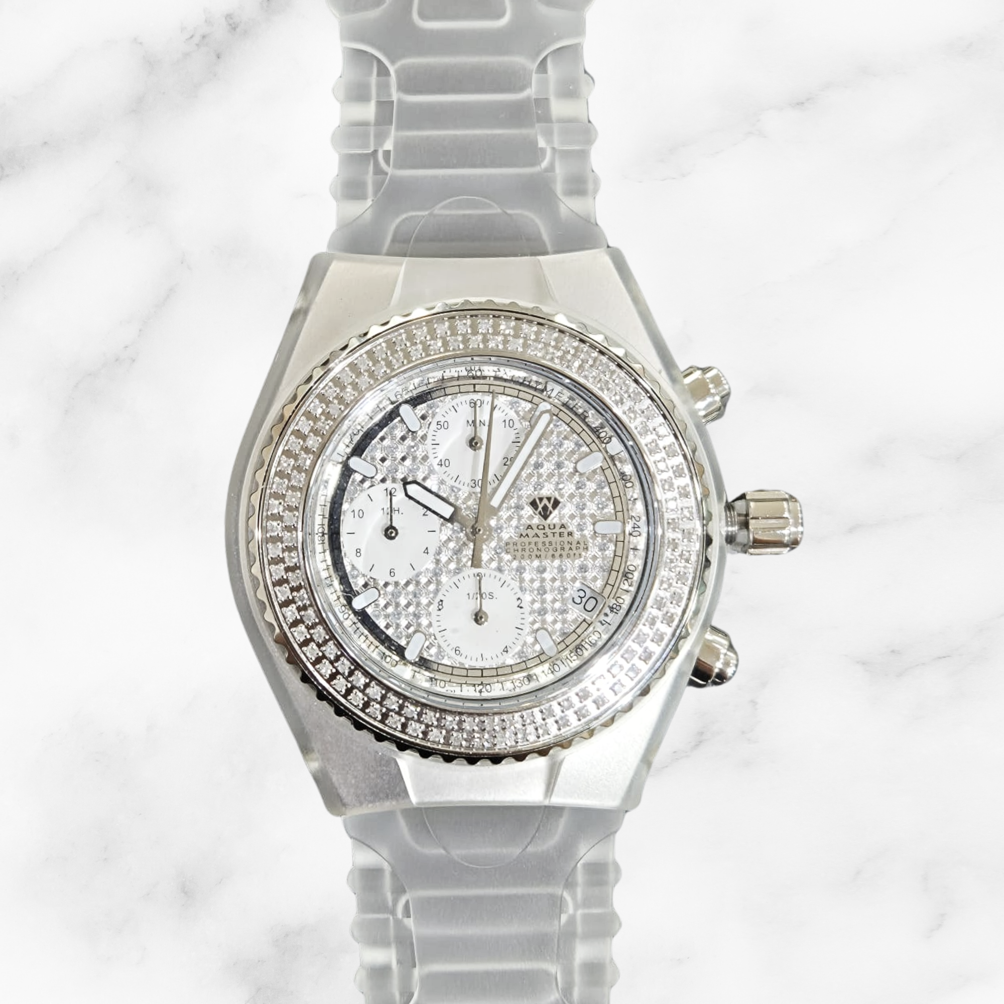 Aqua Master Sport 1ct Diamond Watch