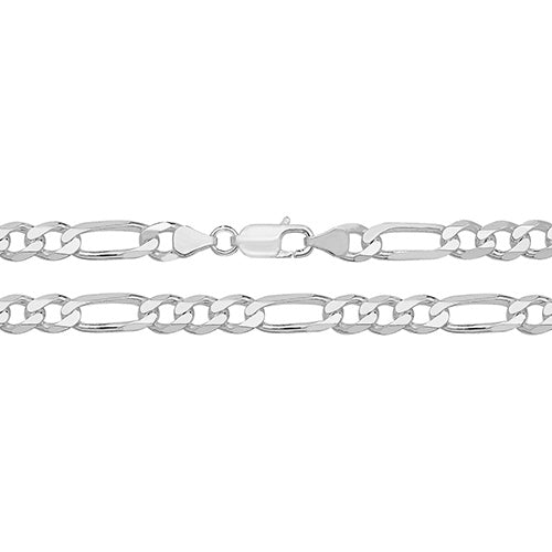 Sterling Silver Figaro Bracelet - G1011