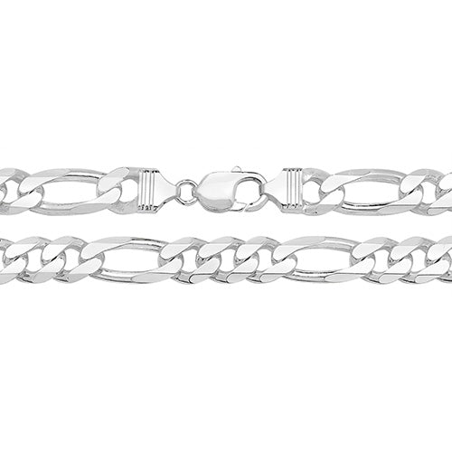 Sterling Silver Figaro Bracelet - G1013