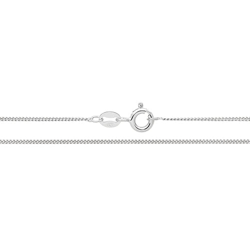 Sterling Silver Fine Curb Chain - G1039