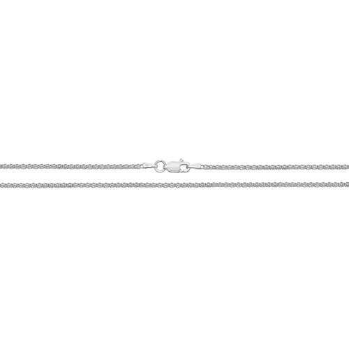 Sterling Silver Wheat Chain - G1055